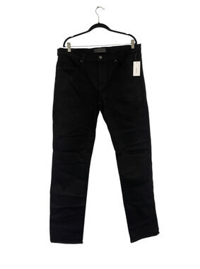 J Brand Jeans Mens 40 Seriously Black Tyler Taper Straight Slim Fit Denim NWT